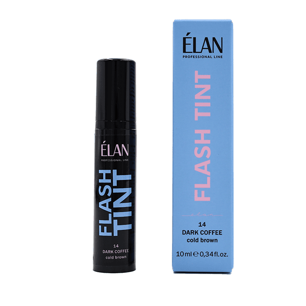 Фарба для брів Elan Flash Tint 14 Dark Coffee 10мл
