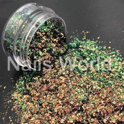 Пластівці Flash Nails World №18 голограмні