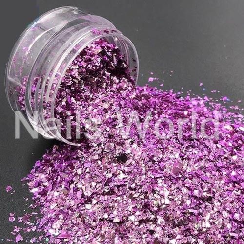 Пластівці Flash Nails World №25 голограмні