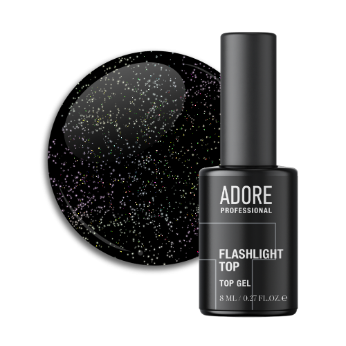 Светоотражающий топ Adore Flashing 03 holographic, 8мл