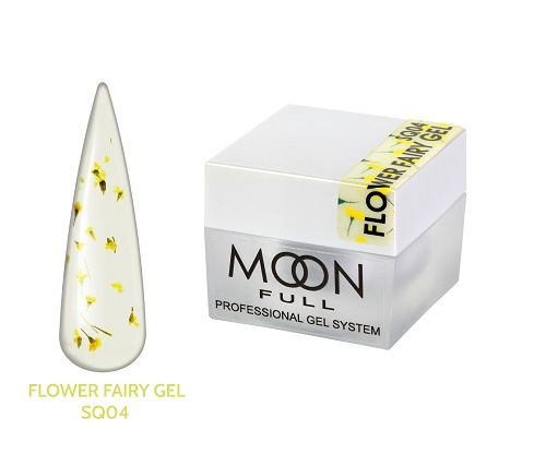 Гель з сухоцвітами Moon Full Flower Fairy Gel SQ04, 5 мл