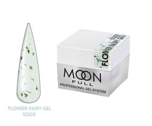 Гель з сухоцвітами Moon Full Flower Fairy Gel SQ05, 5 мл