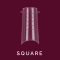Верхние формы для наращивания Steffani Square 120шт