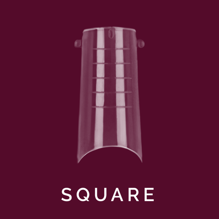 Верхние формы для наращивания Steffani Square 120шт