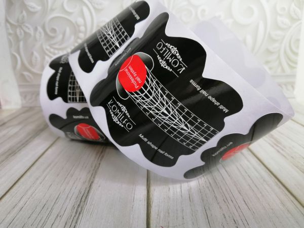 Мультифункціональні форми для нарощування Komilfo Multi Shape Nail Forms 
