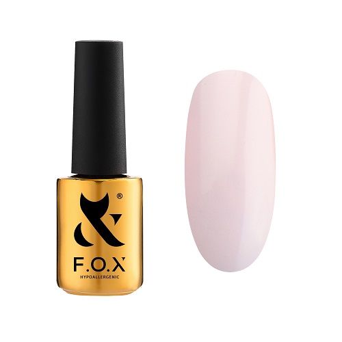 Гель-лак F.O.X French Classic №001 (светло-розовый, полупрозрачный), 7 мл