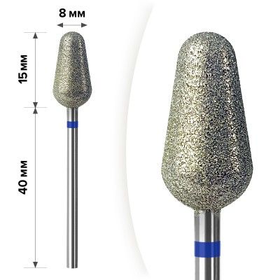 Алмазн насадка Mart М- 045 Конус Blue 8*15
