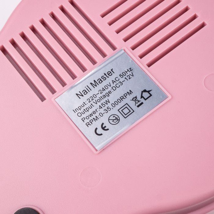 Фрезер для манікюра Nail Drill ZS-601 PRO Pink  45Вт 35тис об