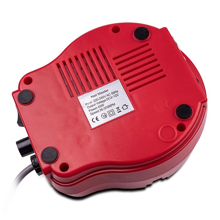 Фрезер для манікюра Nail Drill ZS-601 PRO RED 45Вт 35тис об