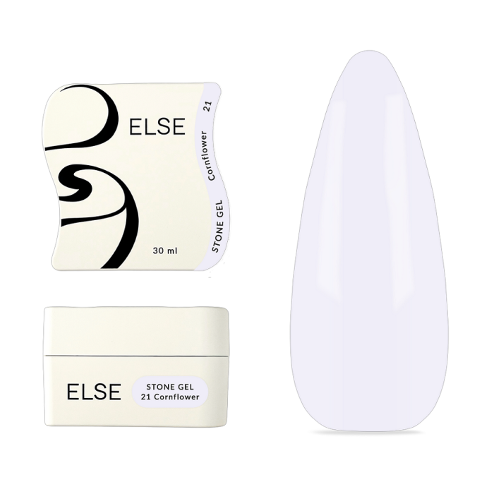 Гель Else Stone Gel 21 Cornflower світло-блакитний, 30мл