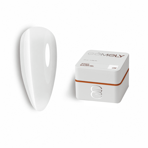 Гель GEMELY Power builder gel 38 холодний молочний, 15 мл