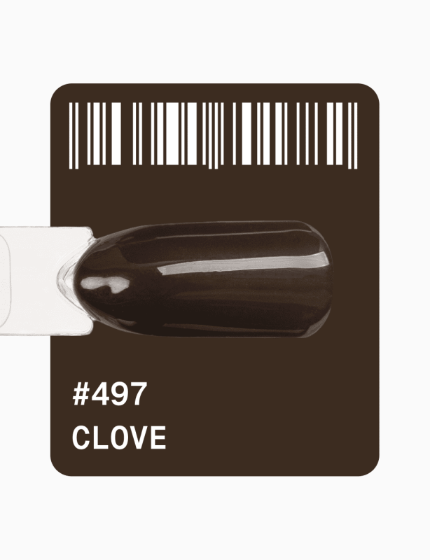 Гель-лак Adore 497  Clove класичний коричневий 12мл