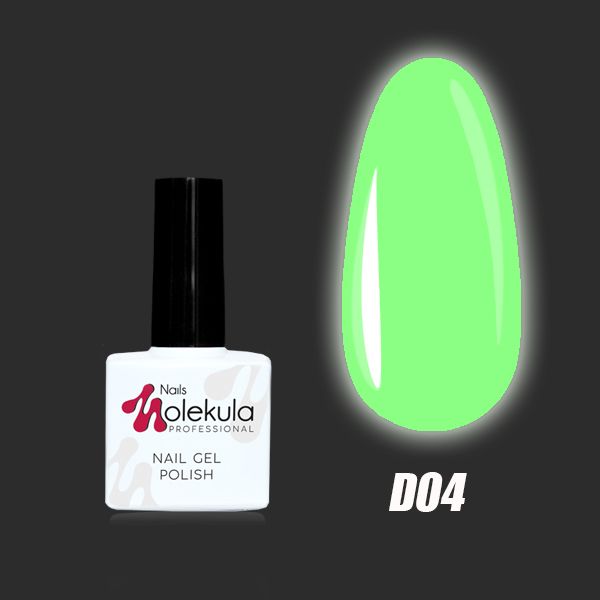 Гель-лак Molekula DISCO collection №D04 Ibiza club 11мл