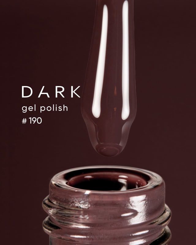 Гель-лак Dark 190 Трюфельний мокко