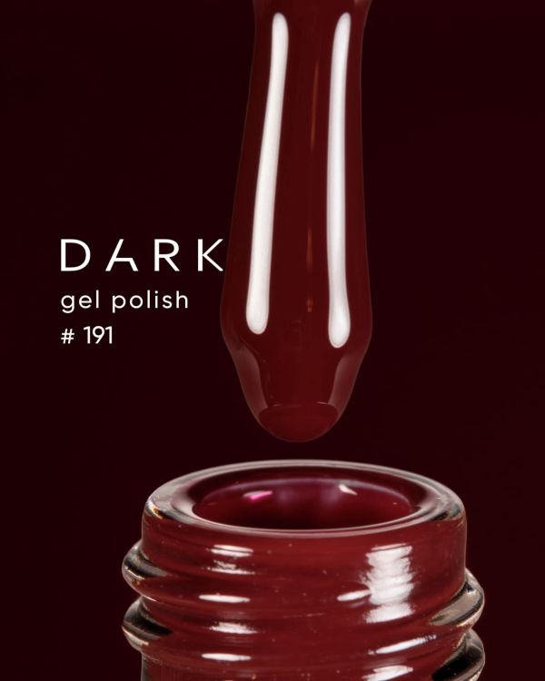Гель-лак Dark 191 Стигла вишня