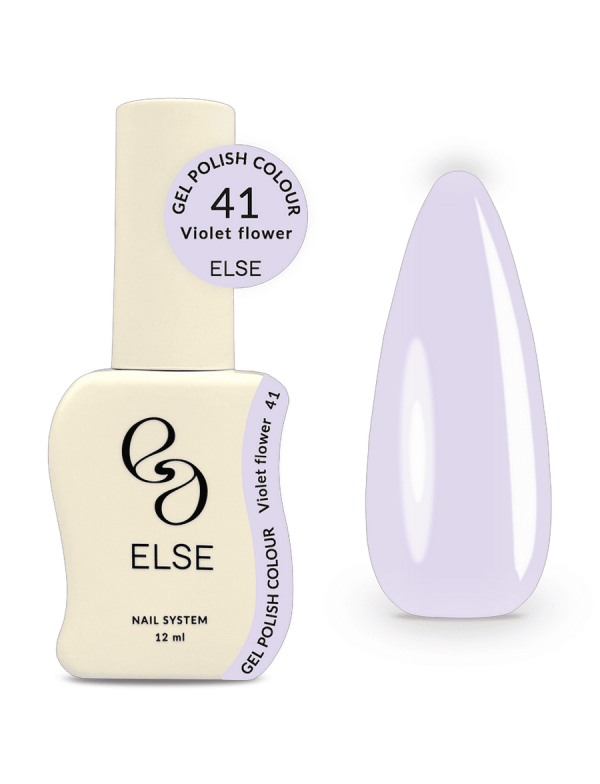 Гель-лак Else Colour 41 Violet Flower фіолетовий, 12 мл