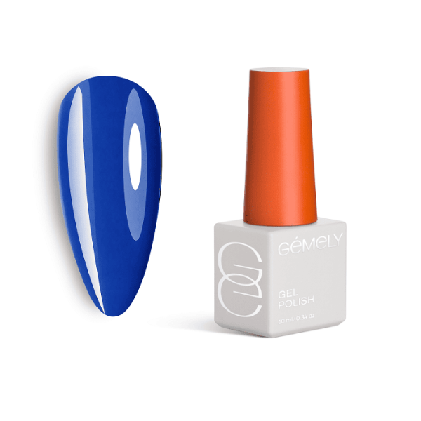 Гель-лак Gemely Max Color 42 Blueberry Голубика, 10 мл