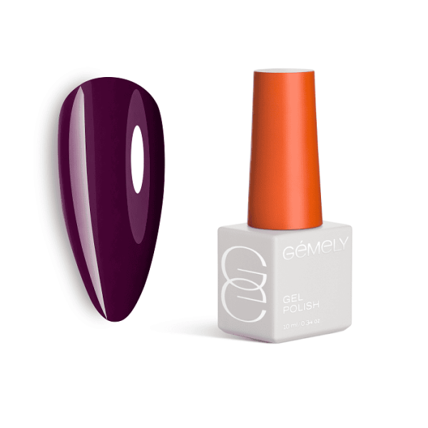 Гель-лак Gemely Max Color 43 Fig Инжир, 10 мл