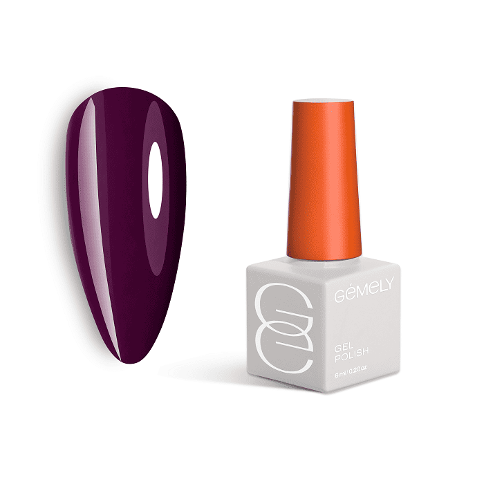 Гель-лак Gemely Max Color 43 Fig Інжир 6 мл