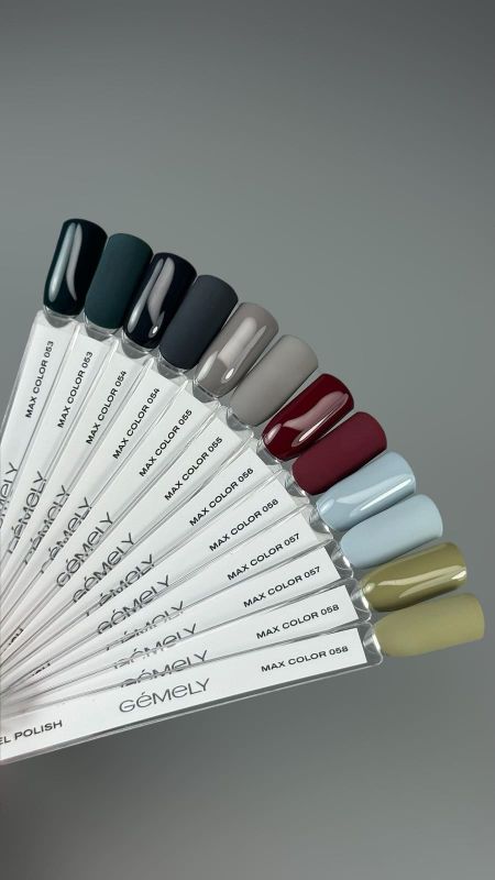 Гель-лак Gemely Max Color 57 Sky Blue небесно-блакитний, 6мл