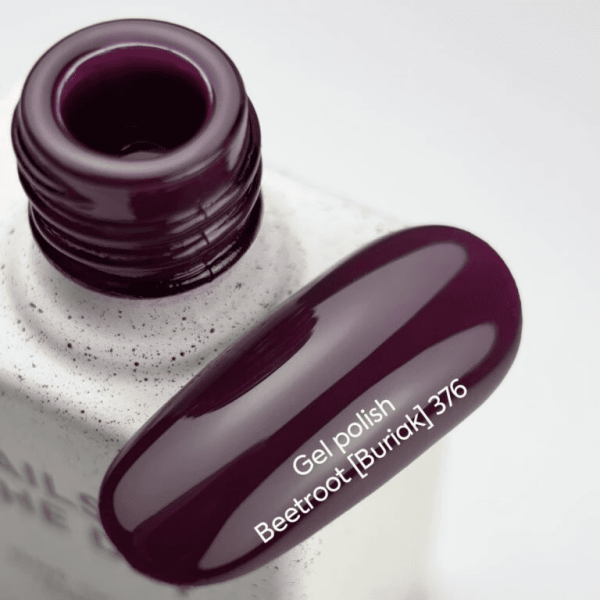 Гель-лак NailsOfTheDay Beetroot [Buriak] 376 буряково-фіолетовий, 10 мл