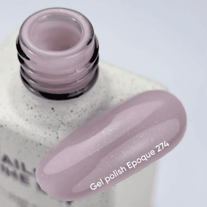 Гель-лак NailsOfTheDay Old Rose Epoque 274 пудрово-ліловий з шиммером, 10 мл