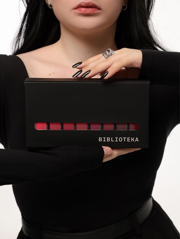 Набор гель-лаков Biblioteka Set Red Spectrum 41-48