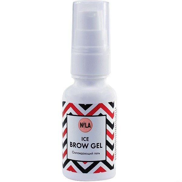 Гель до корекції брів Nila Ice Brow Gel охолоджуючий, 30 мл