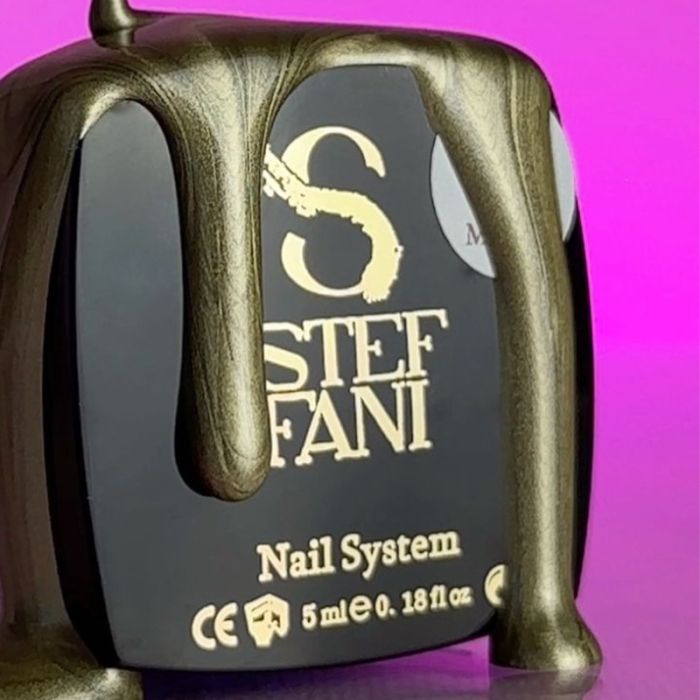 Гель-краска Steffani Metal Gel Gold золото 5мл