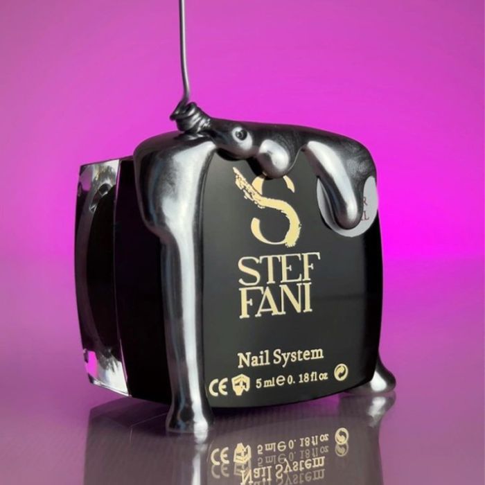Гель-краска Steffani Metal Gel Silver серебро 5мл