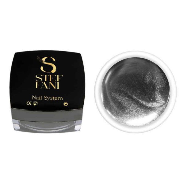 Гель-краска Steffani Metal Gel Silver серебро 5мл