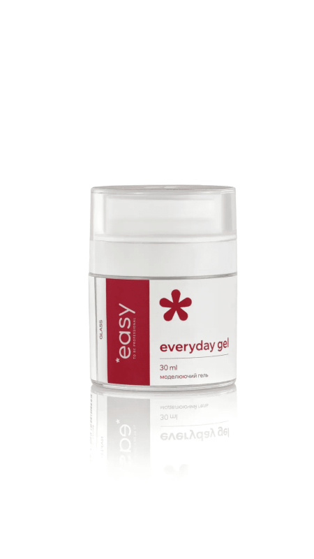 Моделюючий гель Easy to be professional Everyday Gel прозорий Glass помпа  30мл