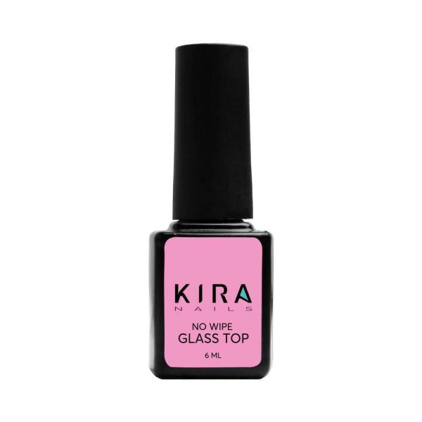 Kira Nails Wipe Top Coat  закріплювач для гель-лаку з липким шаром, 6 мл