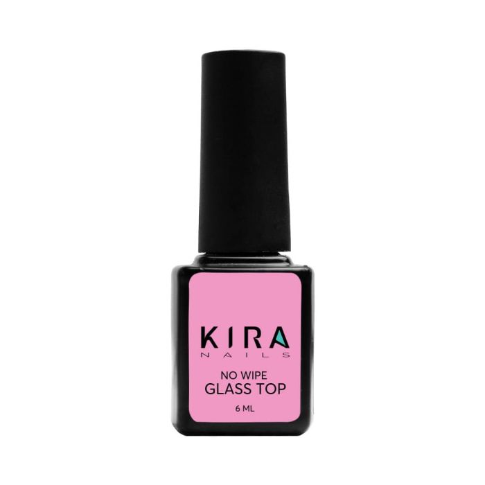 Kira Nails Wipe Top Coat  закріплювач для гель-лаку з липким шаром, 6 мл