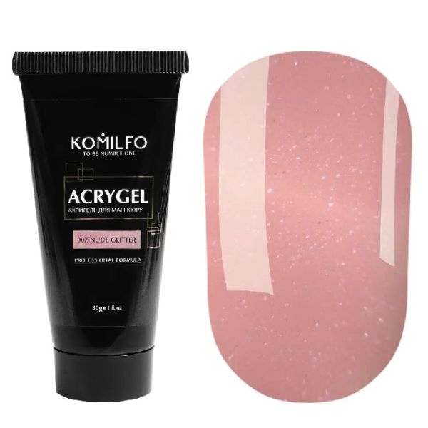 Акригель Komilfo Acryl Gel №007 Gliter 30г