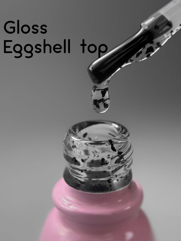 Топ без липкого шару Toki-Toki Gloss Eggshel Top 5мл