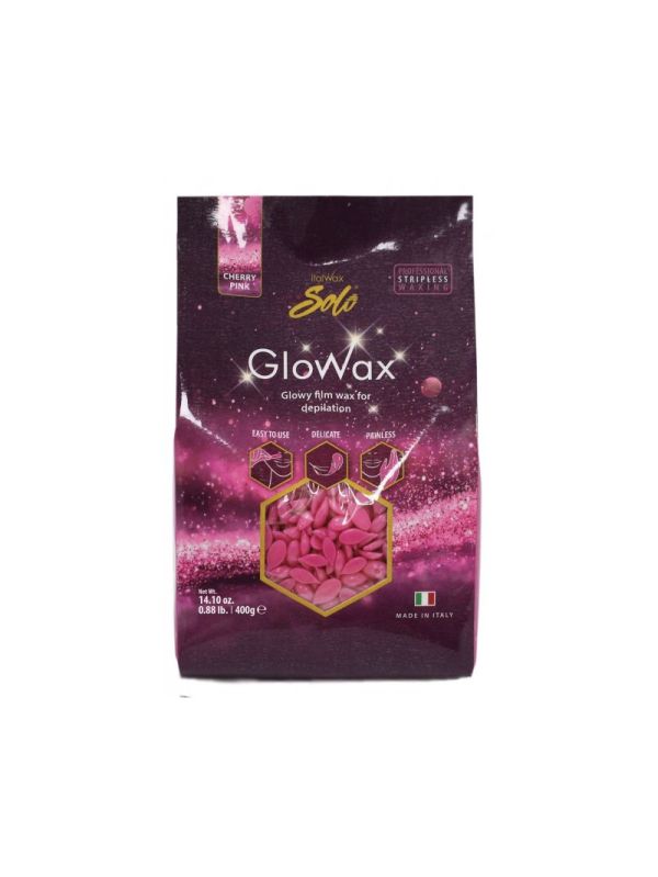Гарячий віск у гранулах Italwax Glowax Cherry Pink Рожева Вишня  (для обличчя)