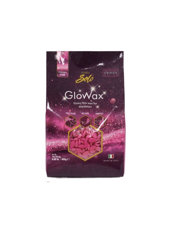 Гарячий віск у гранулах Italwax Glowax Cherry Pink Рожева Вишня  (для обличчя)