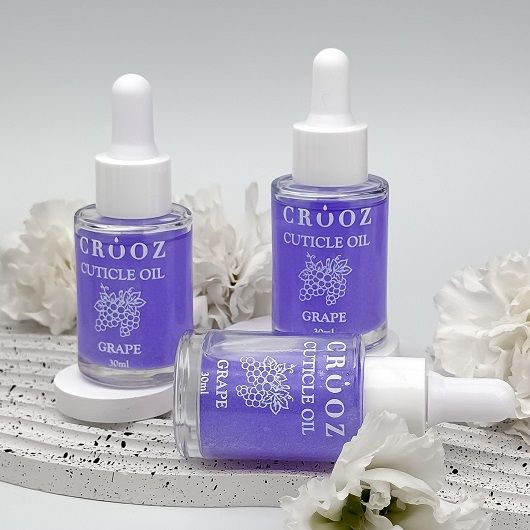 Сухое масло с шиммером Crooz Grape, 20мл