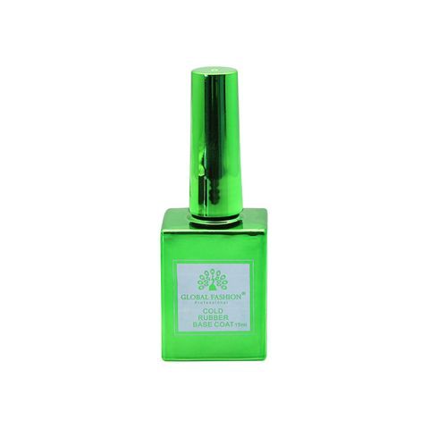 Холодная база для гель лака Global Fashion, Cold Rubber Base Coat 15 мл