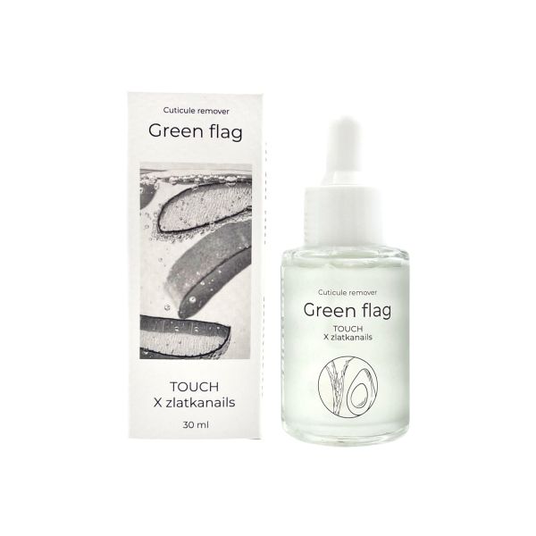 Touch ремувер для кутикулы Cuticle Remover  Green Flag x zlatkanail, 30мл