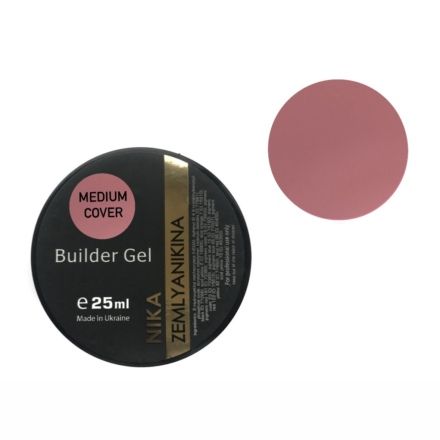 Камуфлюючий гель Nika Zemlyanikina Builder gel Medium cover 30г