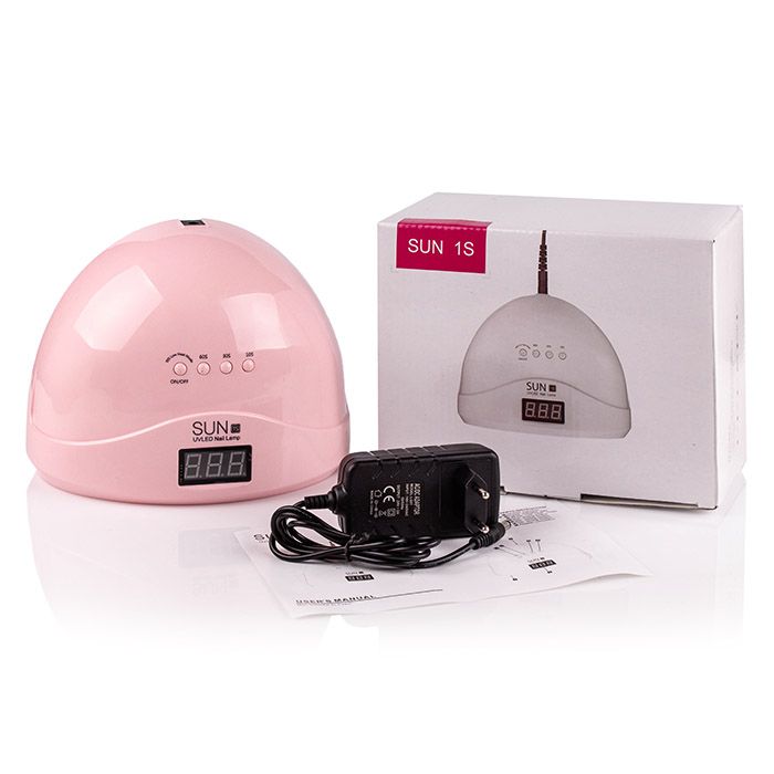 Лампа SUN 1S Pink 48W LED/UV 