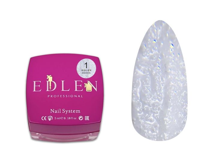 Цукровий декоративний гель Sugar Gel Edlen  №01 5мл