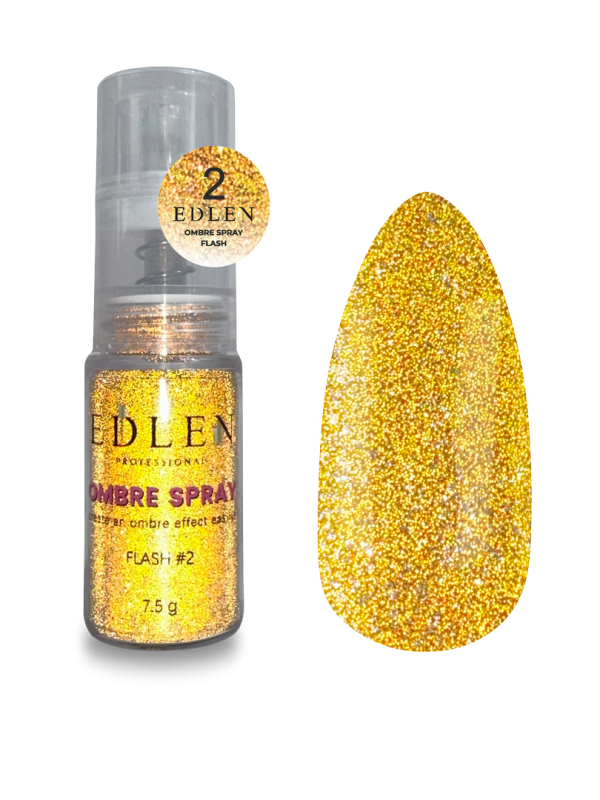 Спрей для омбре Ombre Spray Flash 7.5g №02 золото