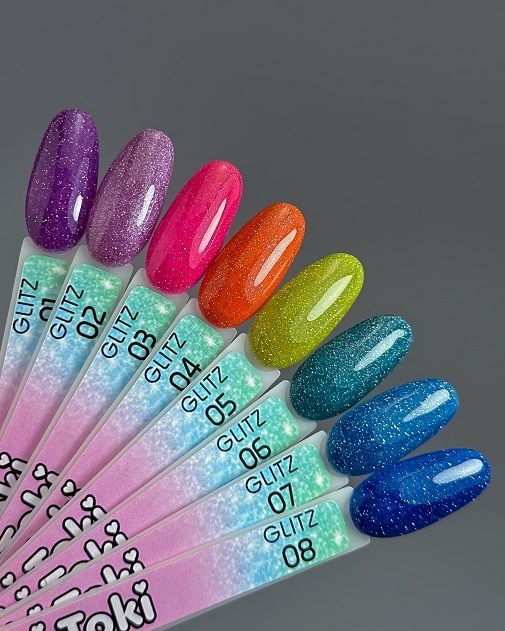 Гель-лак Toki-Toki Glitz GZ05