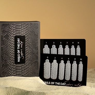 Силиконовые молды для верхних форм NAILSOFTHEDAY Wild Safari Snake /змія (Type 12),12 шт в коробці