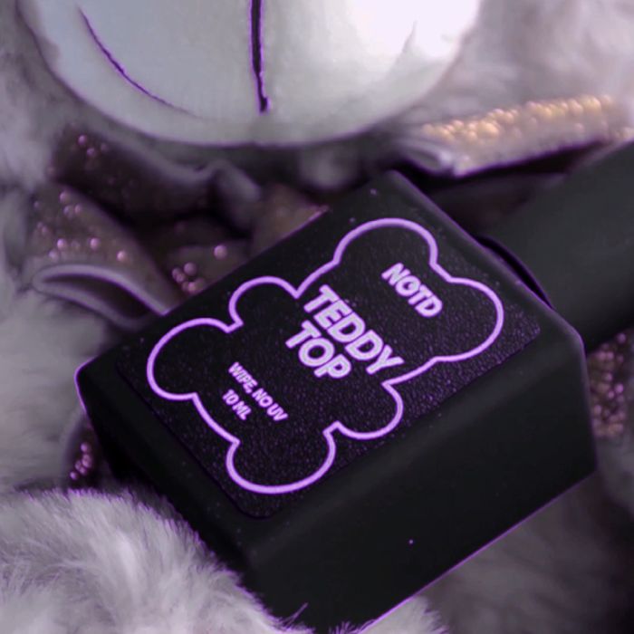 Матовий плюшевий топ NAILSOFTHEDAY Teddy top wipe 10мл