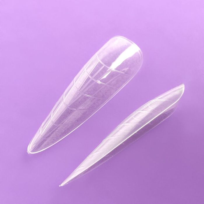 Верхні форми DNKa’ Top Nail Forms Almond,120pcs