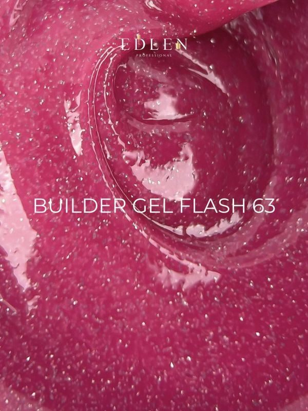Гель светоотражающий Edlen Builder Flash 63